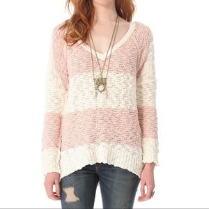 Free People Shaggy Knit Pullover